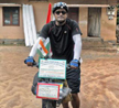 Udupi: Youth on Nationwide cycle yatra to spread awareness about Swatch Bharath
